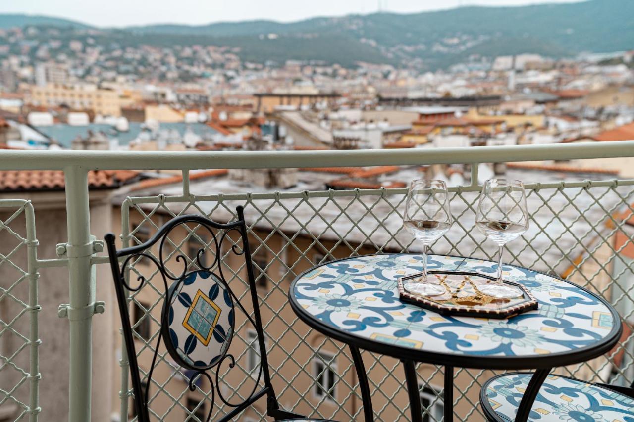 的里雅斯特San Giusto Elegante Bilocale Con Balcone E Vista公寓 外观 照片