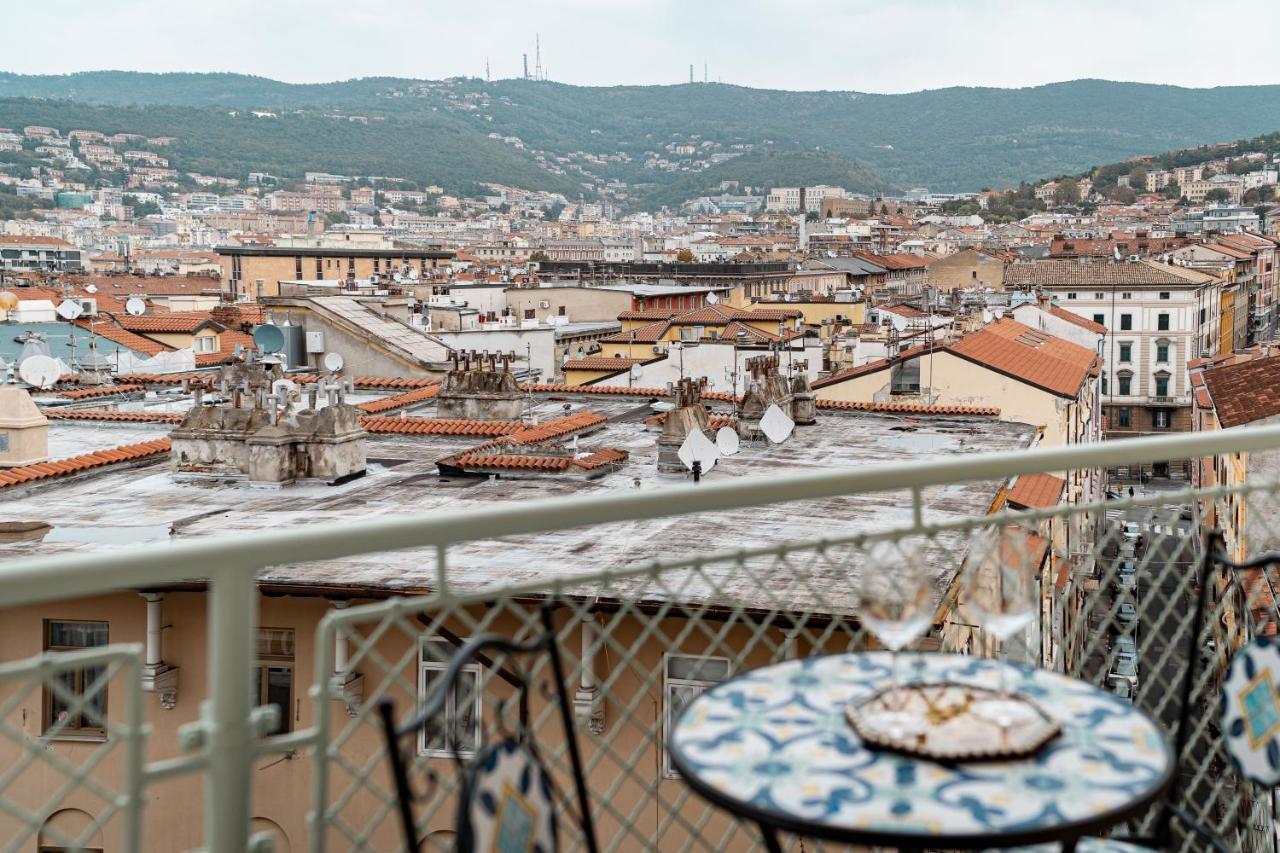 的里雅斯特San Giusto Elegante Bilocale Con Balcone E Vista公寓 外观 照片