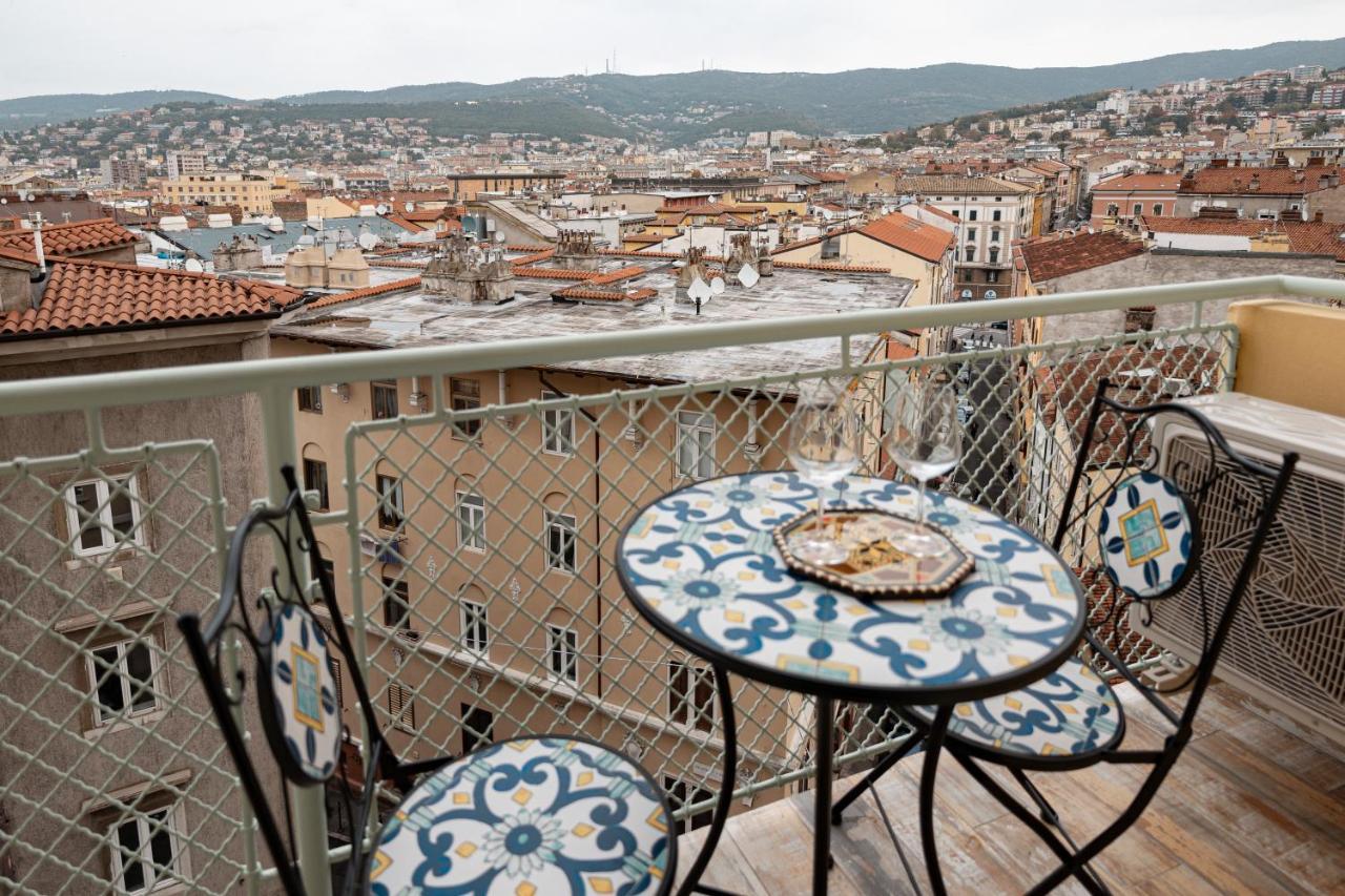 的里雅斯特San Giusto Elegante Bilocale Con Balcone E Vista公寓 外观 照片